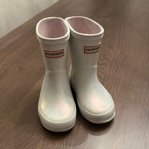 Toddler girl size 5 Hunter boots